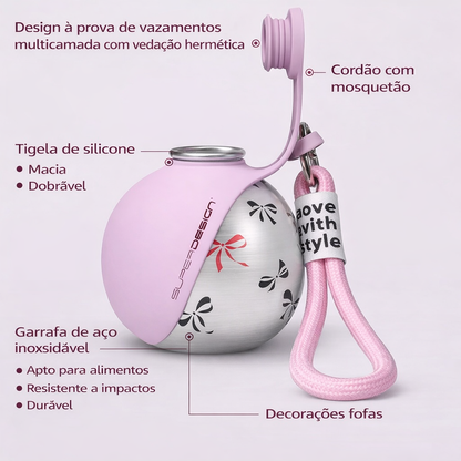 Garrafa De Água Portátil Para Cachorro